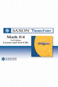Saxon Teacher 5/4