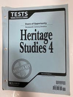 Heritage Studies 4 Test Key (2nd Ed)