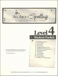 All About Spelling Level 4 Student Packet