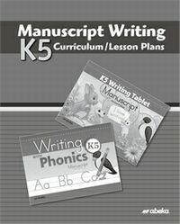 K5 Manuscript Writing Curriculum