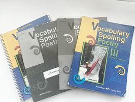 Abeka Vocabulary, Spelling & Poetry III Set