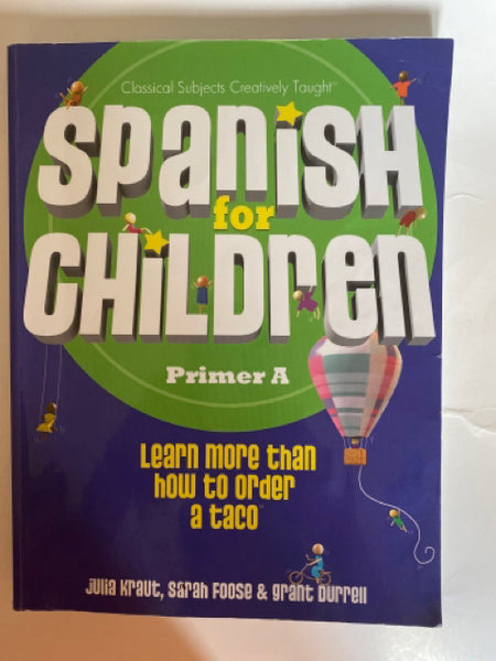 Spanish for Children Primer A Student