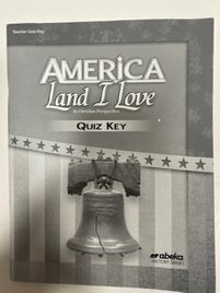 Abeka America, Land I Love Quiz Key