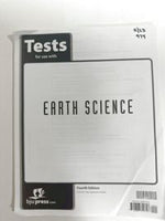 BJU Earth Science Curriculum Complete Set