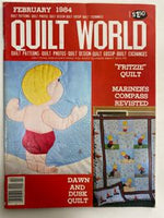 Vintage Quilt World February 1984 (shelf life)