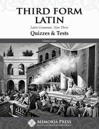 Third Form Latin Quizzes & Tests