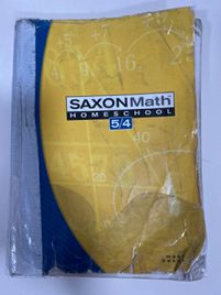 Saxon Math 54 Student (worn)