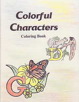 Colorful Characters Coloring Book