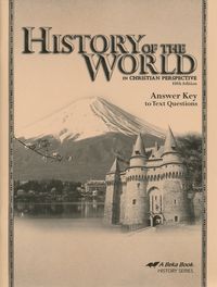 Abeka History of the World Answer Key