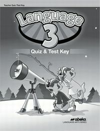 Language 3 Quiz/Test Key