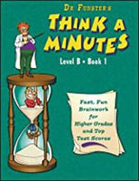 Dr. Funster's Think A Minutes Level B-Book 1
