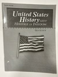 United States History: Heriage of Freedom Quiz Key (3rd Ed)