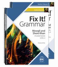 Fix it! Grammar Mowgli and Shere Khan: Level 4 Set