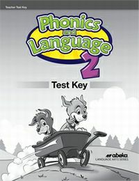 Phonics and Language 2 Test Key