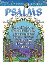 Creative Haven Psalms Coloring Book