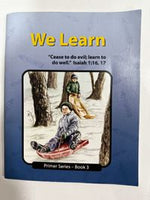We Learn Primer Series Book 3